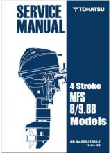 Tohatsu Service Manual Model 8/9.8B